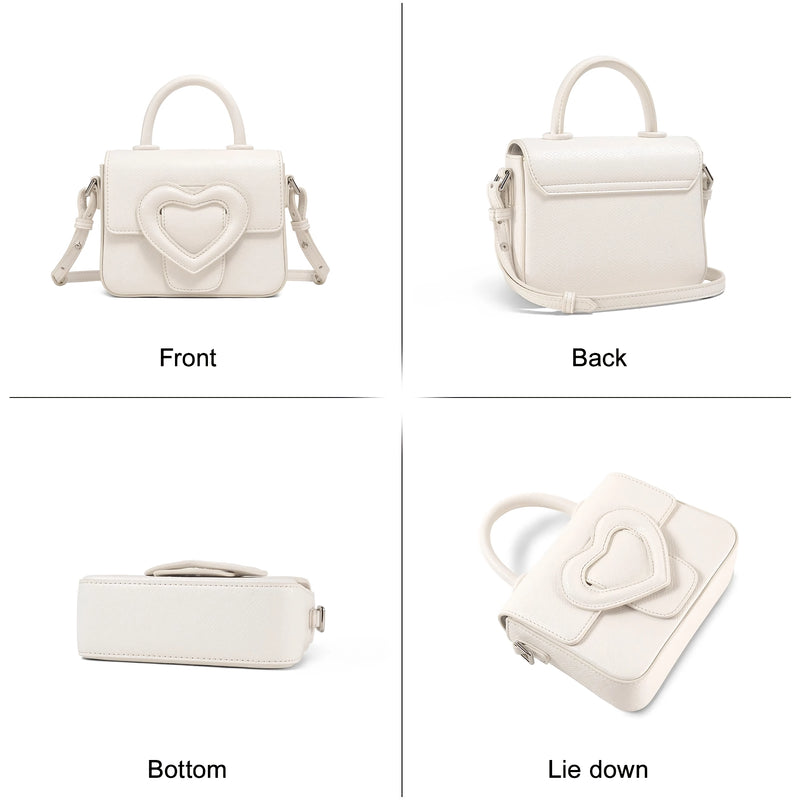 women's mini handbag with long shoulder strap, view 7 - MRSLM
