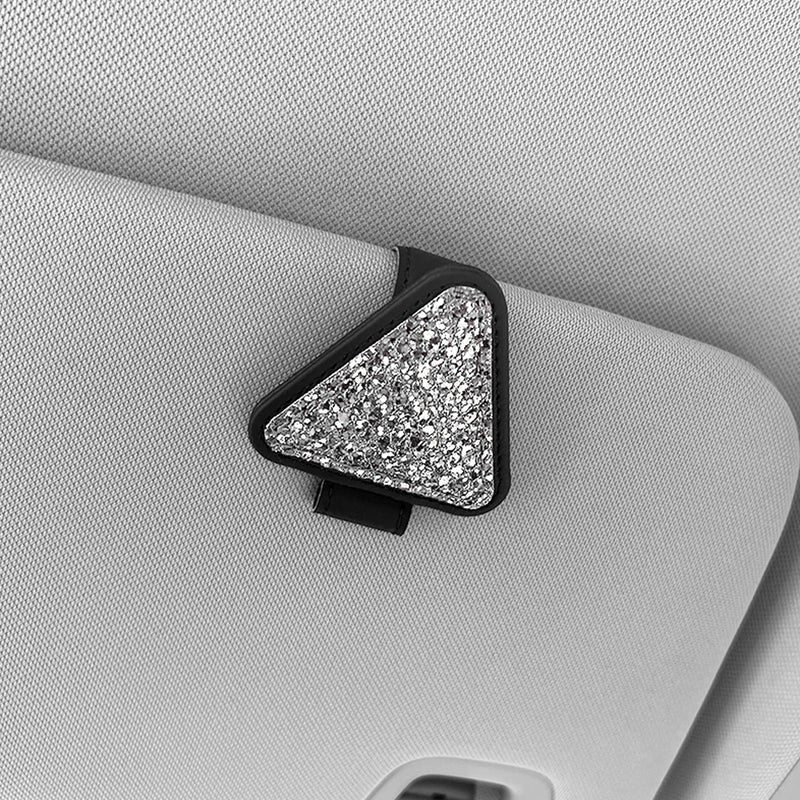 triangle car sun visor sunglasses holder, view 5 - MRSLM