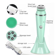 4-in-1 electric facial cleansing brush, view 11 - MRSLM