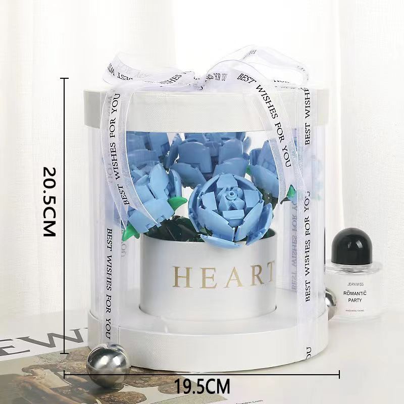 building blocks rose bouquet, view 9 - MRSLM
