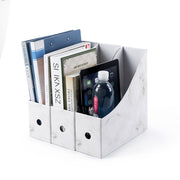 minimalist white desktop organizer, view 4 - MRSLM