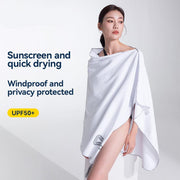 quick-dry microfiber beach towel, view 9 - MRSLM