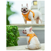 eco-friendly adjustable no-pull pet harness, view 6 - MRSLM