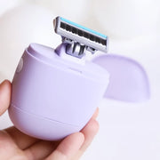 portable women's razor set, view 5 - MRSLM