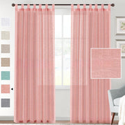 linen yarn curtain, view 3 - MRSLM