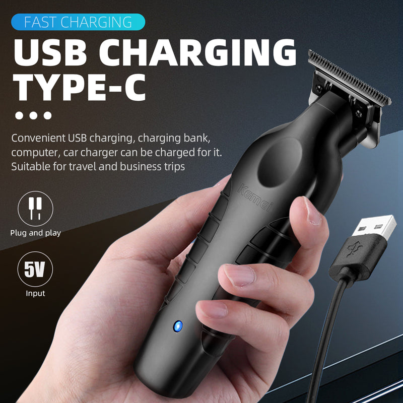cordless beard and hair trimmer, view 7 - MRSLM