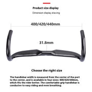carbon fiber drop bar, view 8 - MRSLM