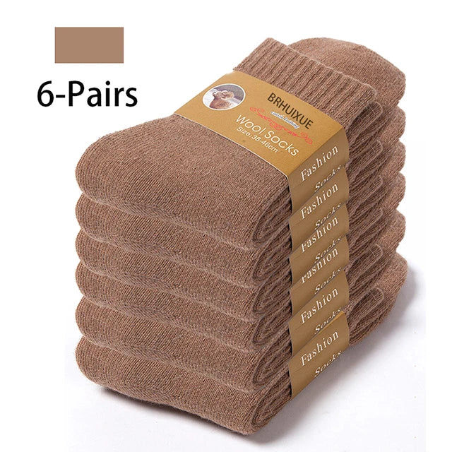 super thick winter wool socks, view 9 - MRSLM