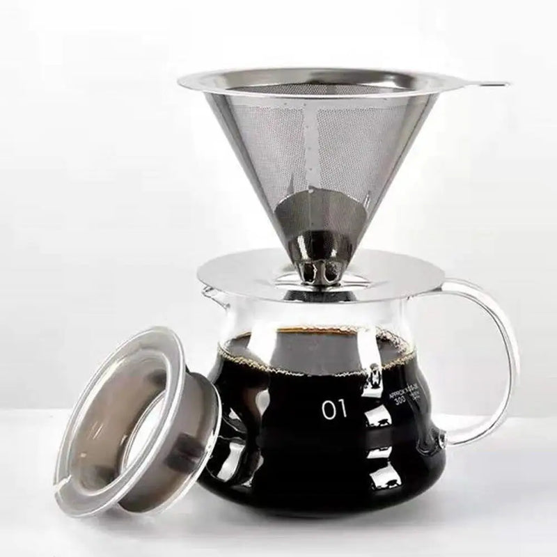 reusable stainless steel coffee filter - MRSLM