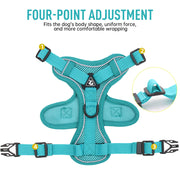 adjustable mesh cat harness and leash set, view 28 - MRSLM