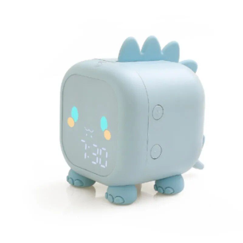 dinosaur kids alarm clock, view 4 - MRSLM