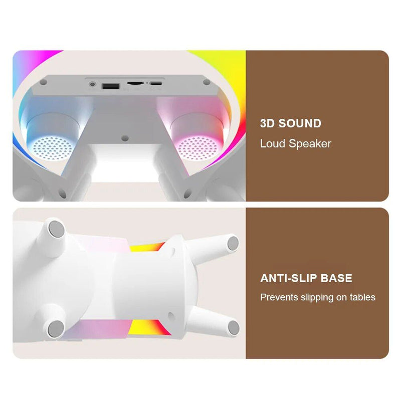3-in-1 wireless charger stand, view 10 - MRSLM