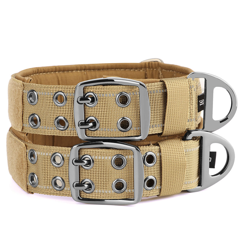 adjustable tactical nylon dog collar, view 8 - MRSLM