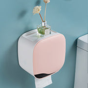 waterproof wall mount toilet paper holder, view 8 - MRSLM