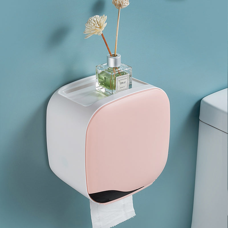waterproof wall mount toilet paper holder, view 8 - MRSLM