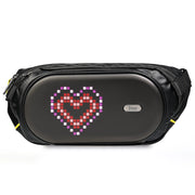 sling bag with LED display and Bluetooth speaker, view 2 - MRSLM
