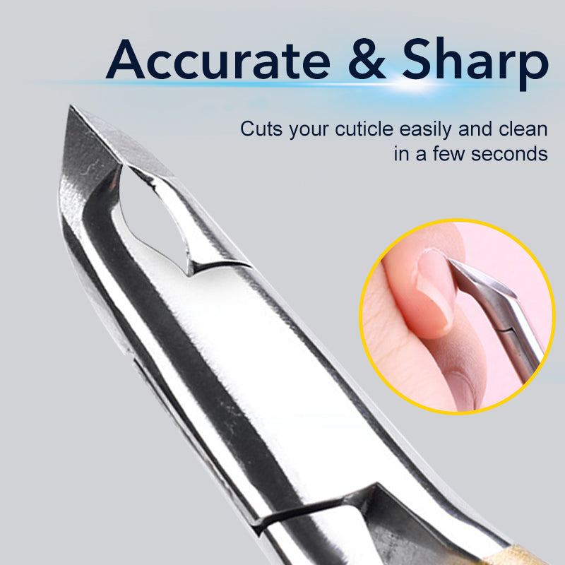 stainless steel cuticle nippers, view 7 - MRSLM
