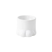 elevated ceramic pet bowl, view 5 - MRSLM