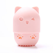 silicone cosmetic blender sponge holder, view 10 - MRSLM