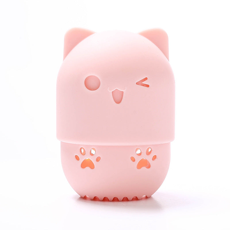 silicone cosmetic blender sponge holder, view 10 - MRSLM