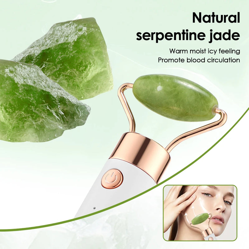 electric jade roller massager, view 4 - MRSLM