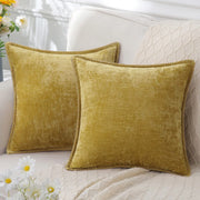 soft chenille velvet throw pillow cover, view 11 - MRSLM