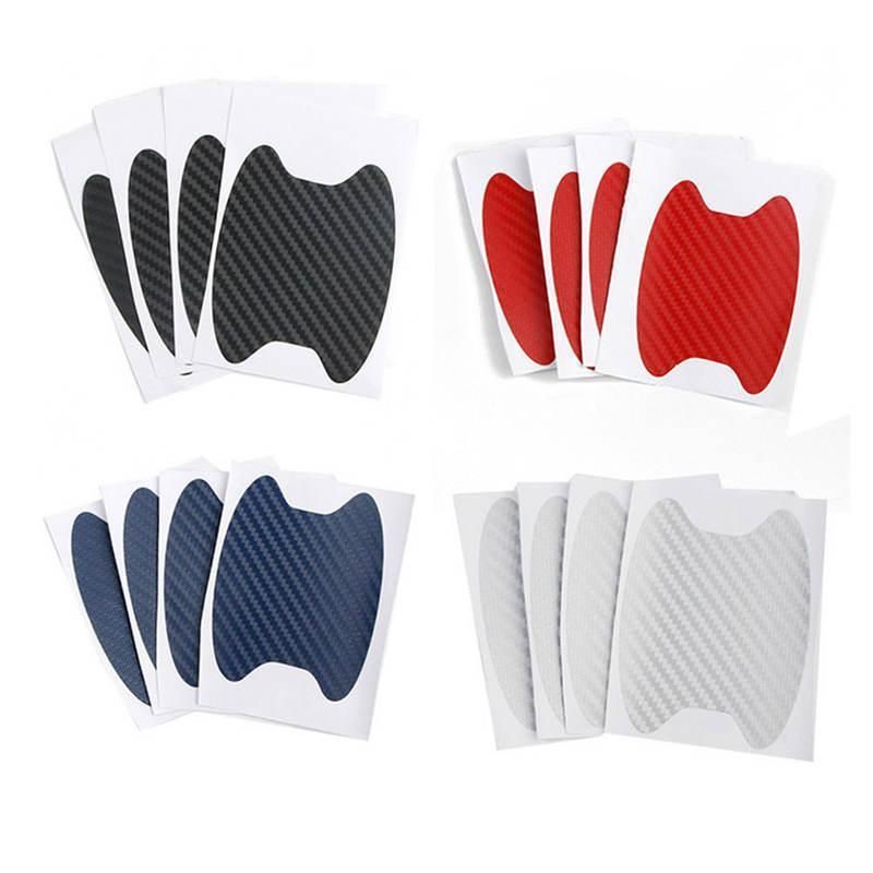 carbon fiber car door protective stickers, view 8 - MRSLM