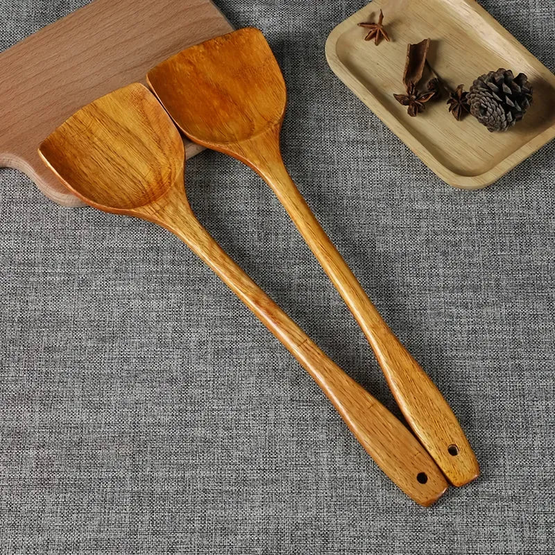 bamboo wood spatula - MRSLM
