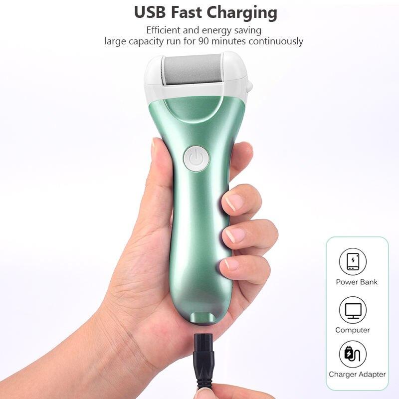 usb rechargeable electric foot file, view 8 - MRSLM