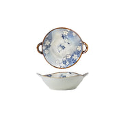ceramic noodle soup bowl with handle, view 5 - MRSLM
