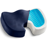gel memory foam coccyx seat cushion, view 3 - MRSLM