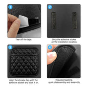 PU leather car pocket organizer, view 8 - MRSLM