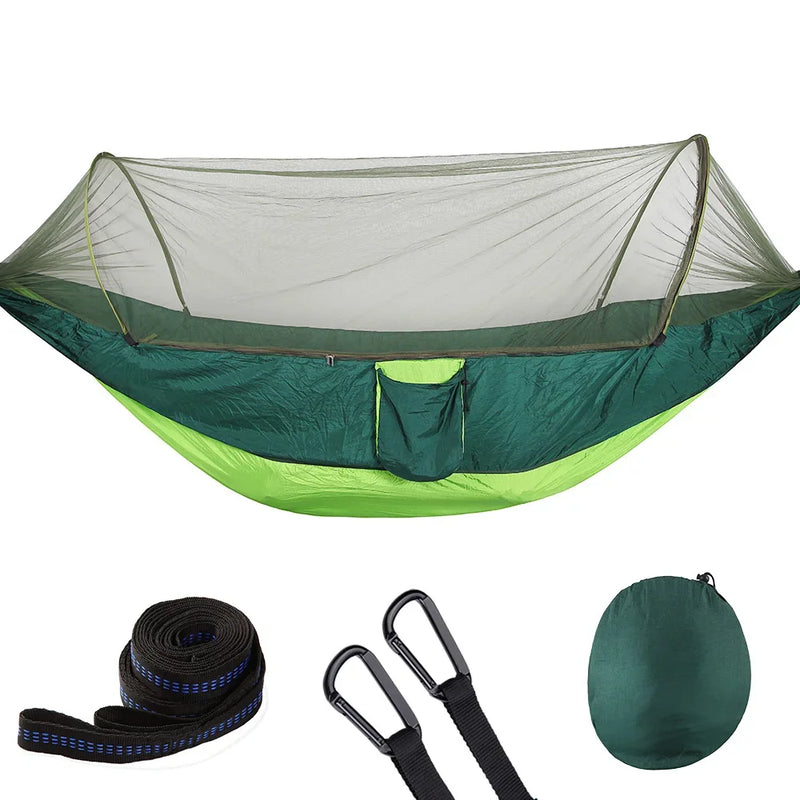 camping hammock with mosquito net, view 5 - MRSLM