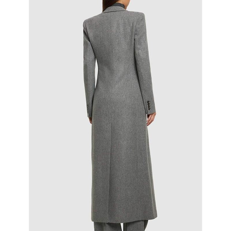 women's woolen coat, view 5 - MRSLM