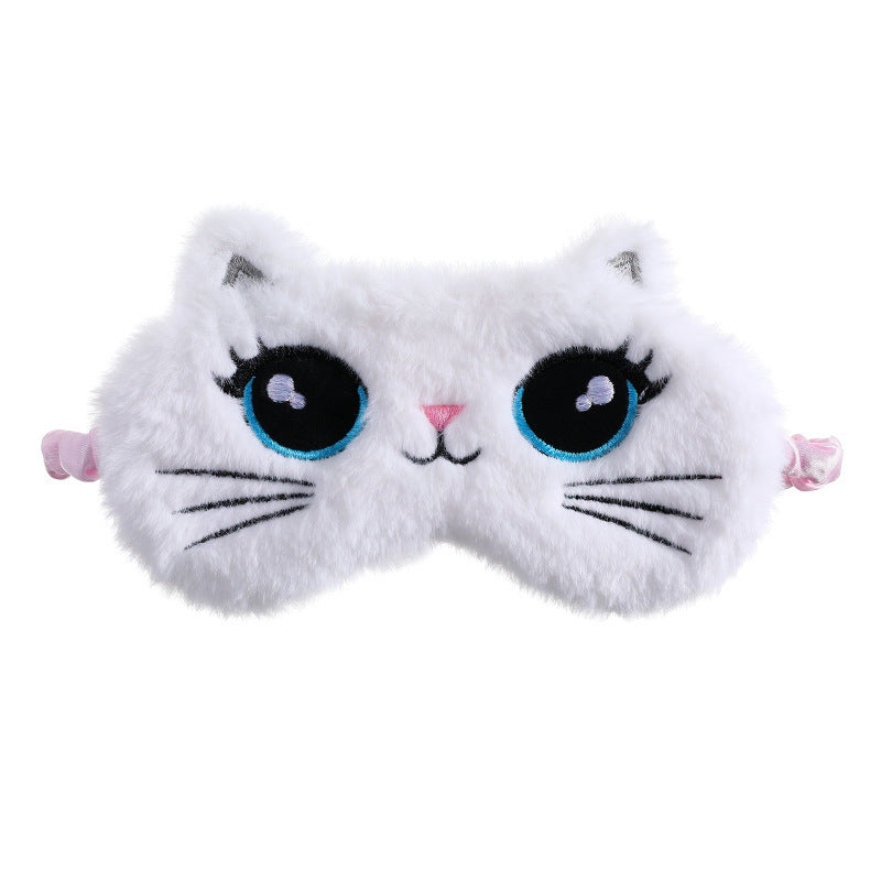 cute plush eye mask for kids, view 2 - MRSLM