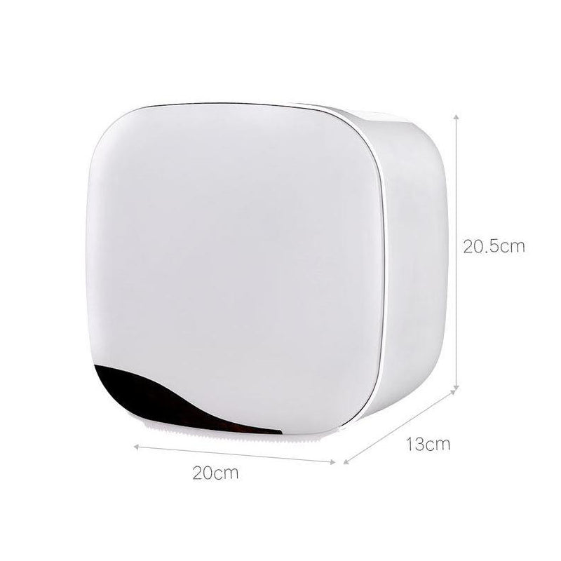 waterproof wall mount toilet paper holder, view 2 - MRSLM