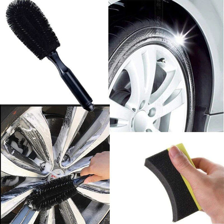 Complete 16-Piece Car Cleaning & Detailing Kit