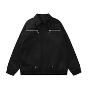 Men's retro zipper jacket, view 6 - MRSLM