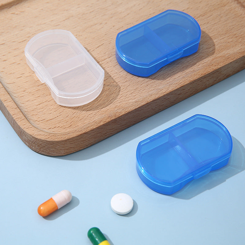 portable 2-grid pill box, view 6 - MRSLM