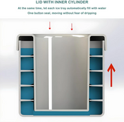 compact silicone ice cube maker, view 11 - MRSLM