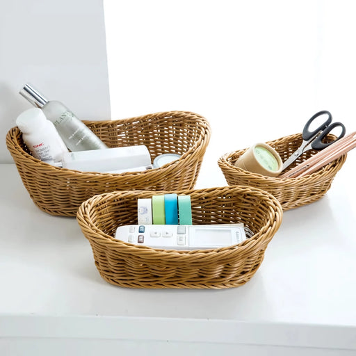 bamboo handwoven storage basket - MRSLM
