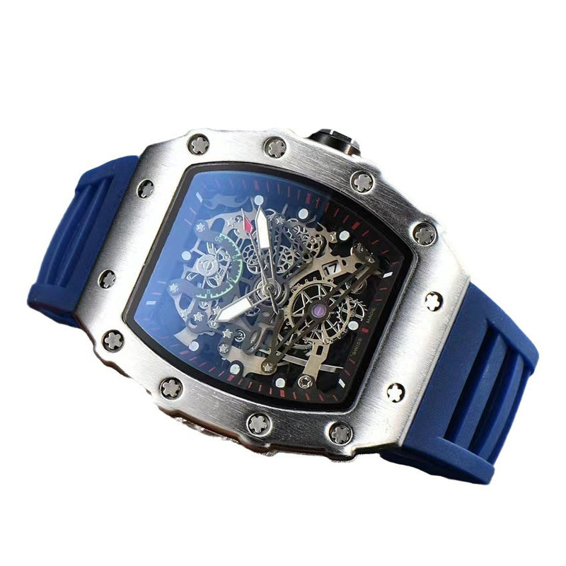 Hollow barrel sports men's watch, view 2 - MRSLM