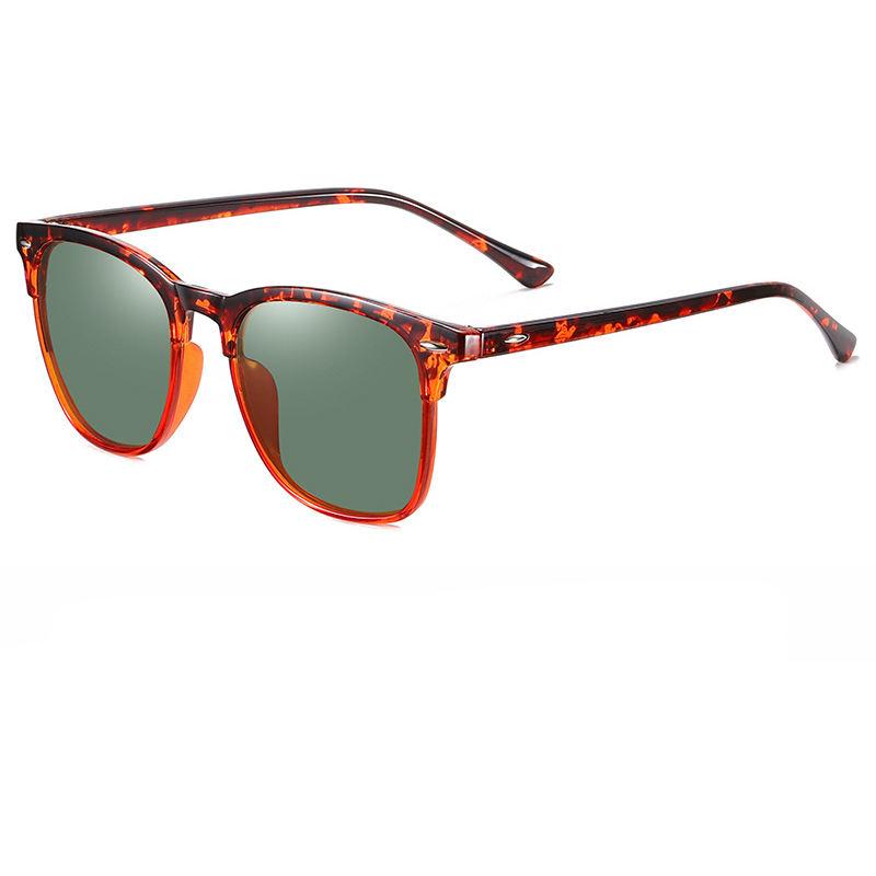 Retro Square Polarized Sunglasses for Men