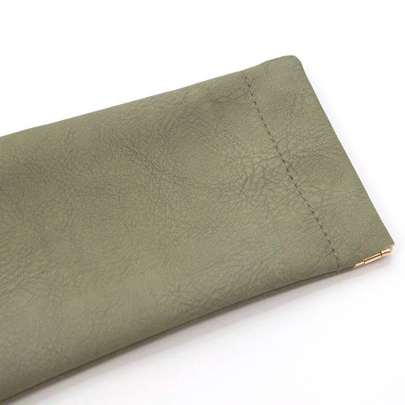 soft PU leather glasses pouch, view 8 - MRSLM