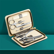 Color contrast stainless steel manicure set - MRSLM
