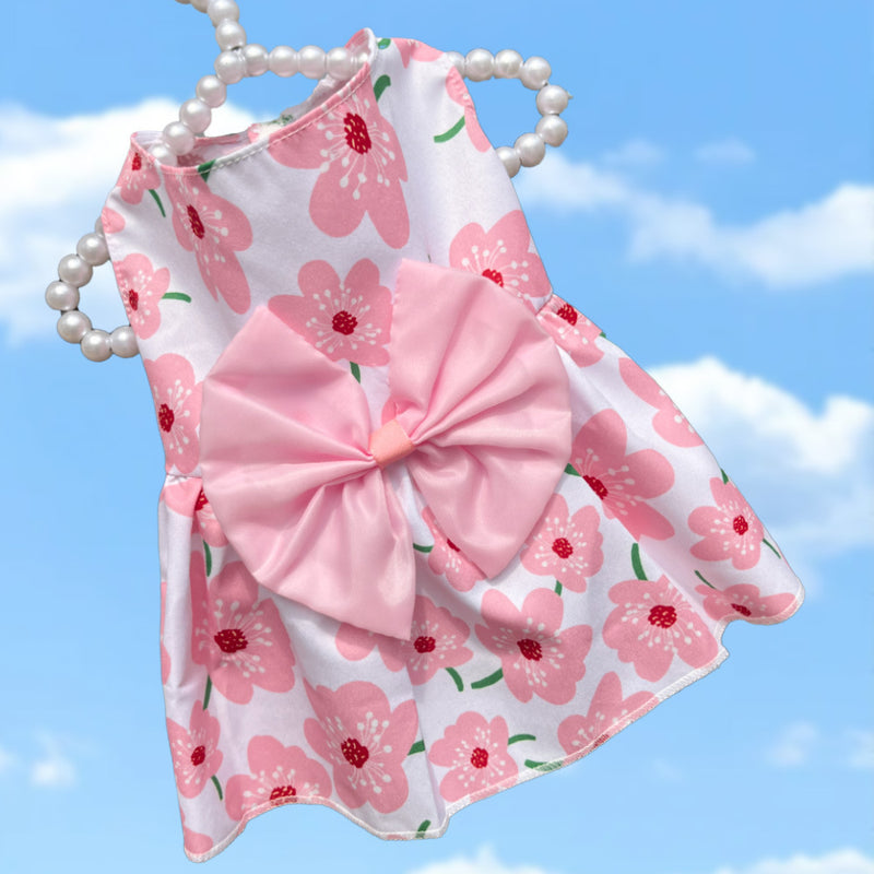 bowknot dog dress, view 5 - MRSLM