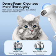 pet foaming bath dispenser, view 4 - MRSLM