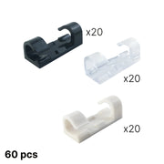 self-adhesive cable clips organizer, view 2 - MRSLM