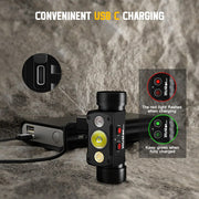 4000lm LED headlamp, view 3 - MRSLM