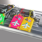 silicone luggage tags, view 8 - MRSLM